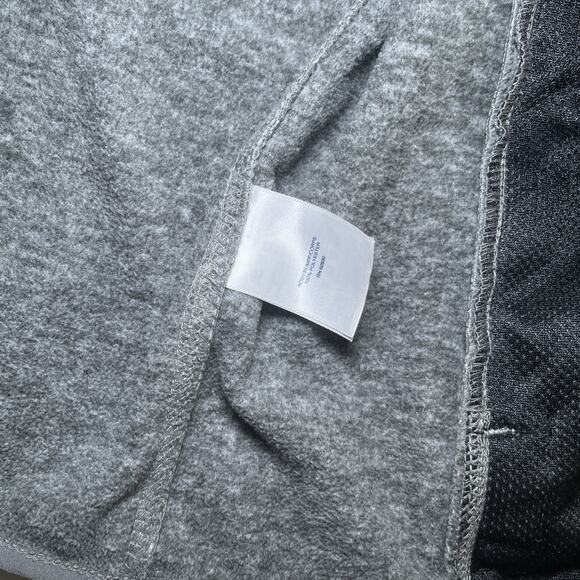 Lands End Mens Lot of 2 Fleece Vests Full Zip With 3 Zip Pockets Gray Green Sz L - Picture 9 of 16